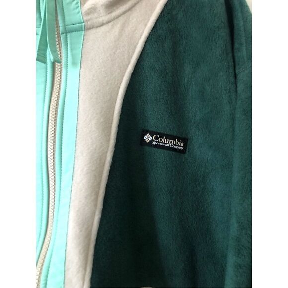 Columbia Back Bowl Full Zip Fleece Jacket Men’s Size 2XL - Picture 2 of 4